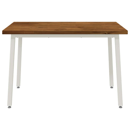 Tavolo da pranzo quadrato 120 x 90 x 75 cm | homemem39