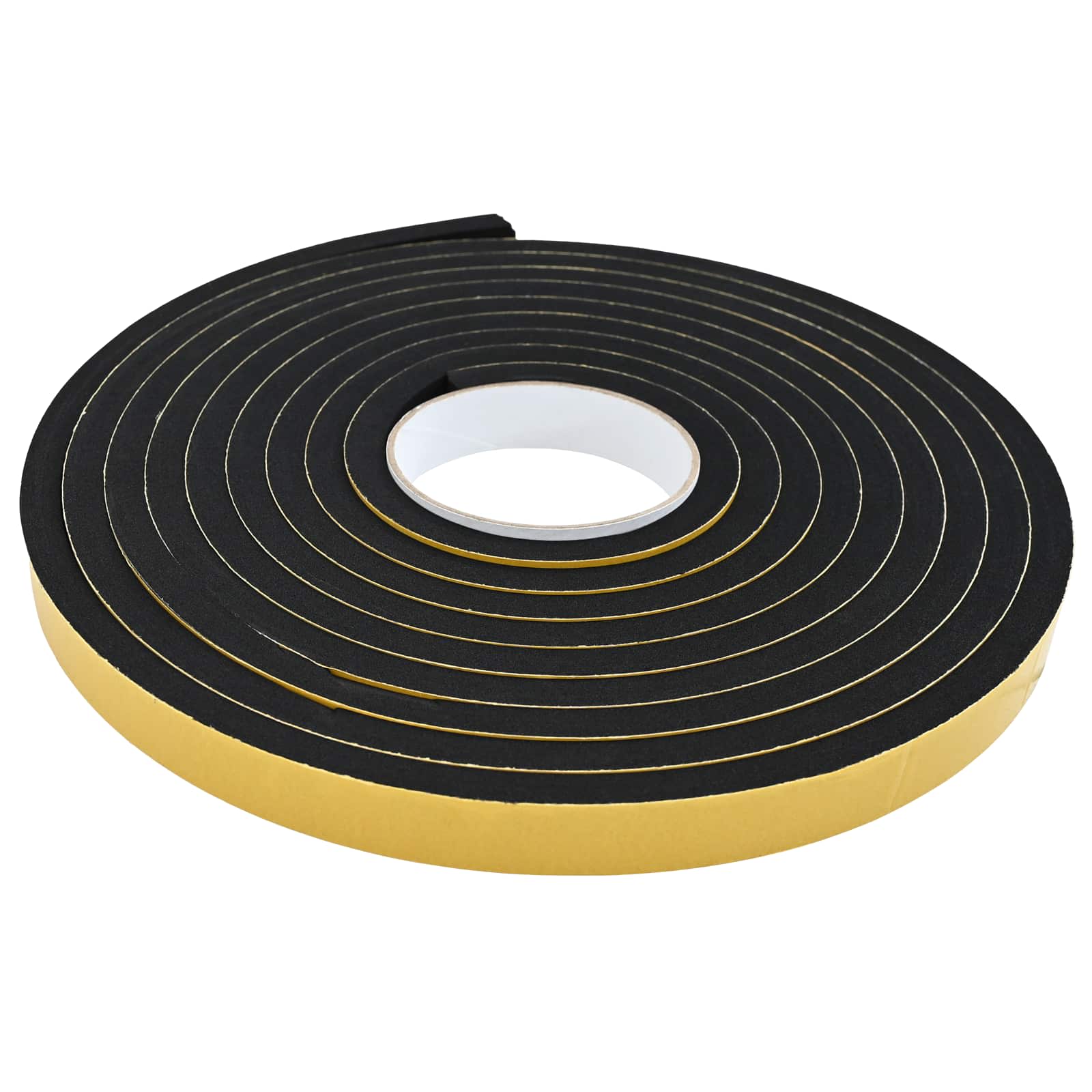 Nastro adesivo in schiuma 2 pcs Nero 15mm x 5m Schiuma CR | homemem39