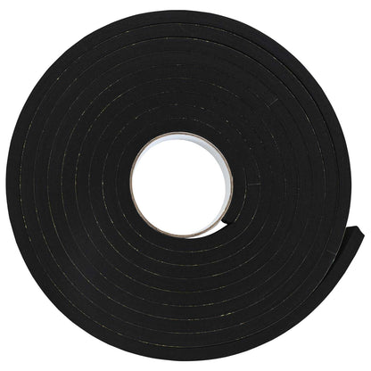 Nastro adesivo in schiuma 4 pcs Nero 15mm x 5m Schiuma CR | homemem39