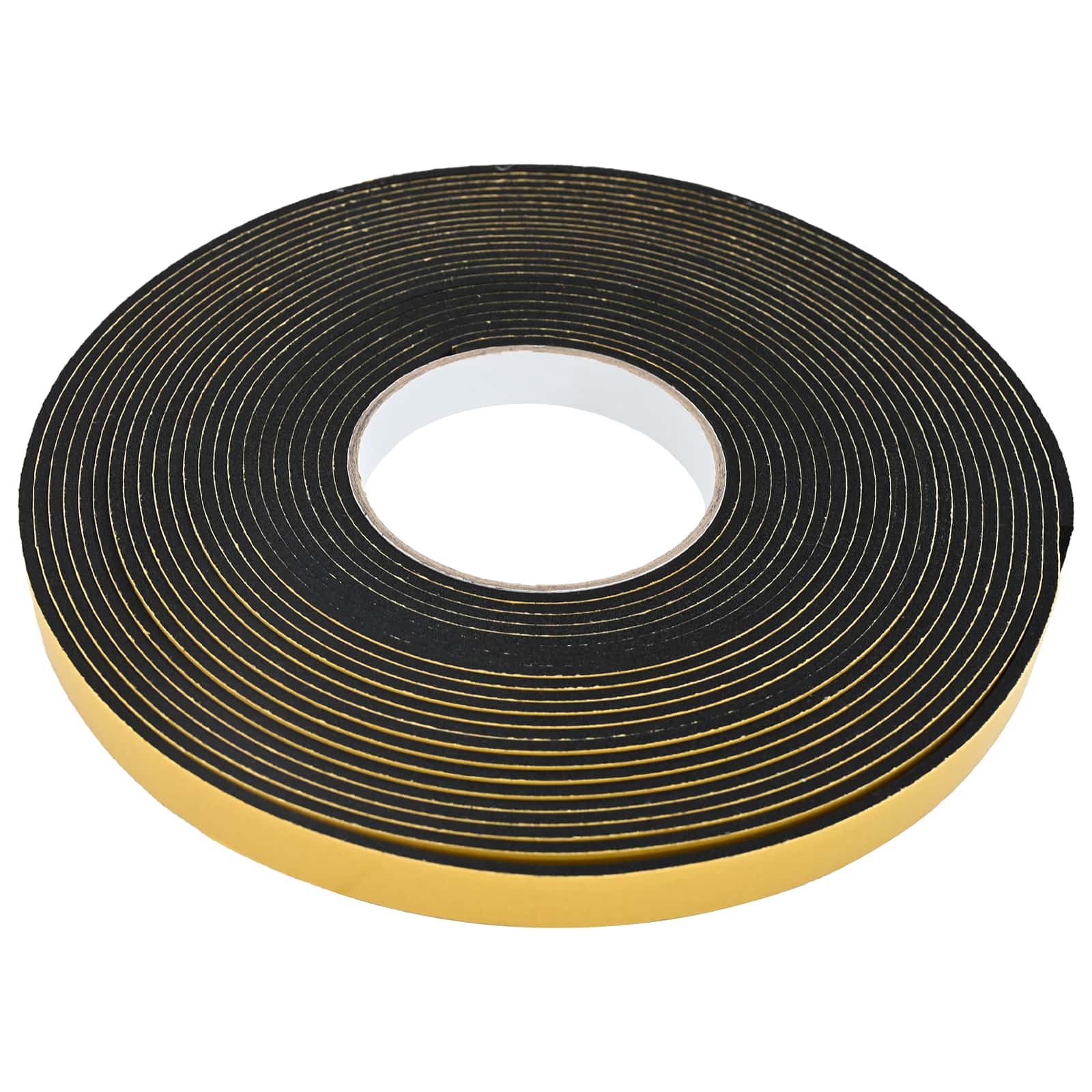 Nastro adesivo in schiuma 5 pcs Nero 20mm x 10m Schiuma CR | homemem39