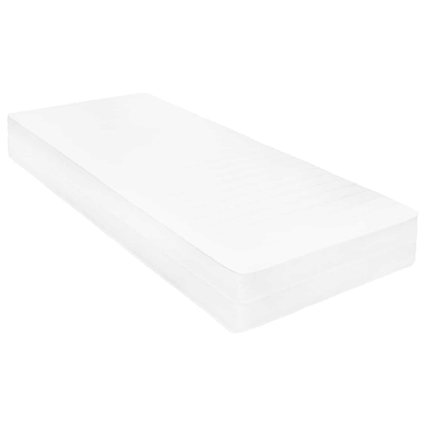 Letto Giorno con materasso Marrone Cera e Bianco 90 x 200 cm | homemem39