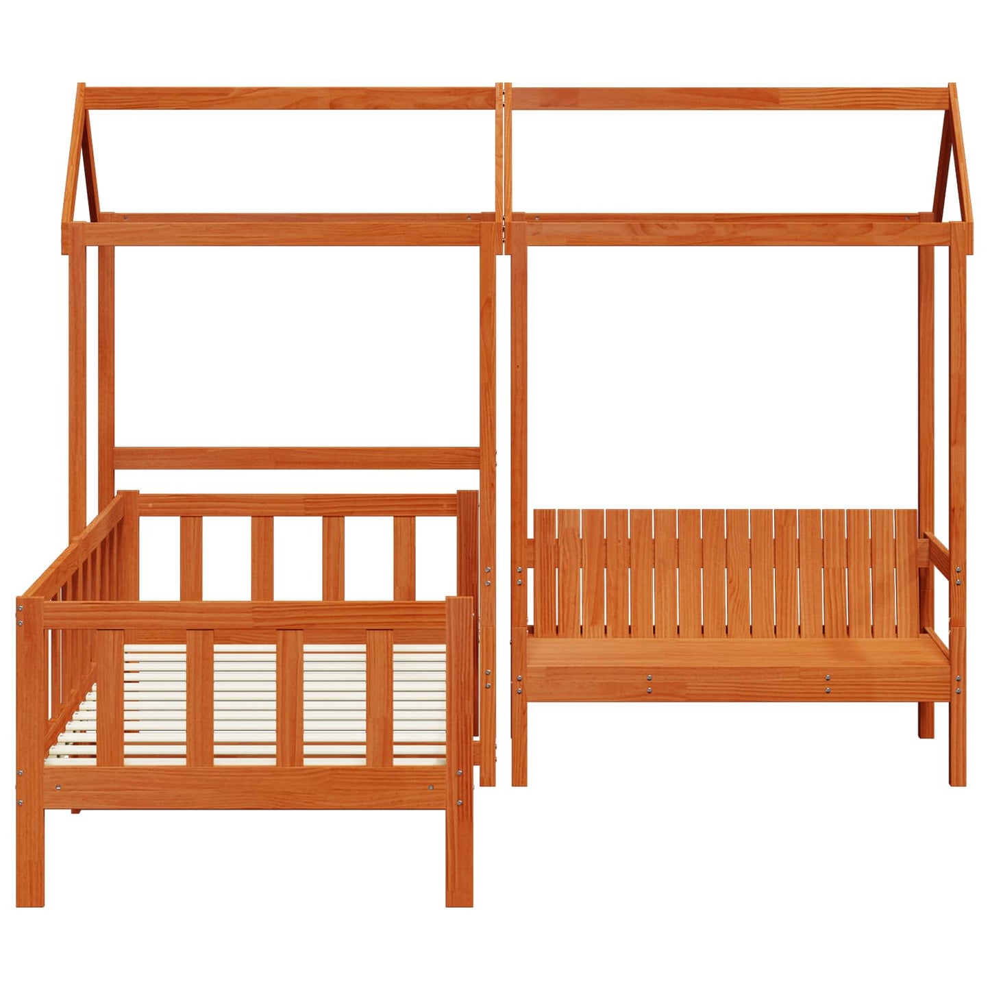 Set di Letto per il Giorno Marrone Cera 90 x 200 cm | homemem39