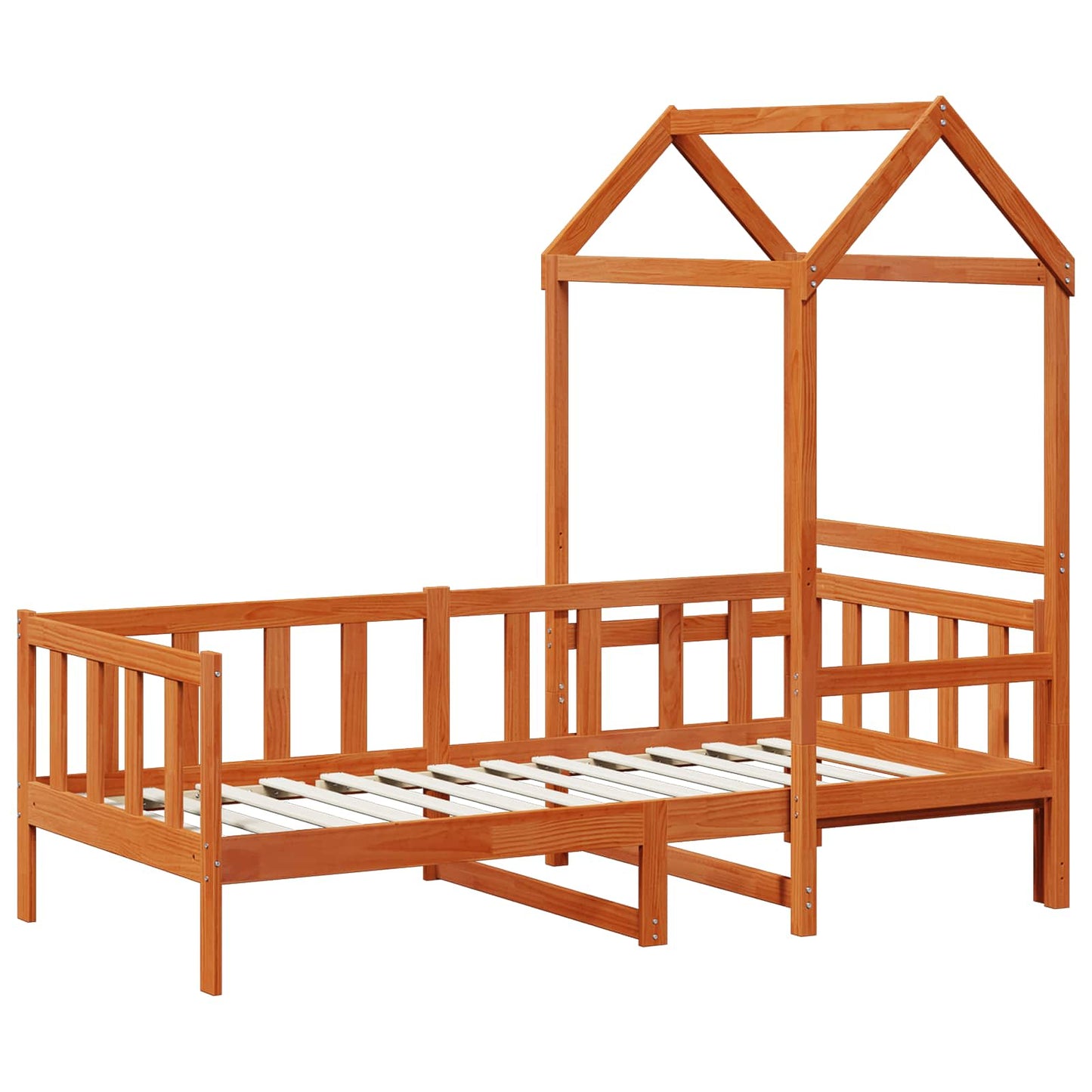 Set di Letto per il Giorno 2 pcs Marrone cerato Pino massello | homemem39