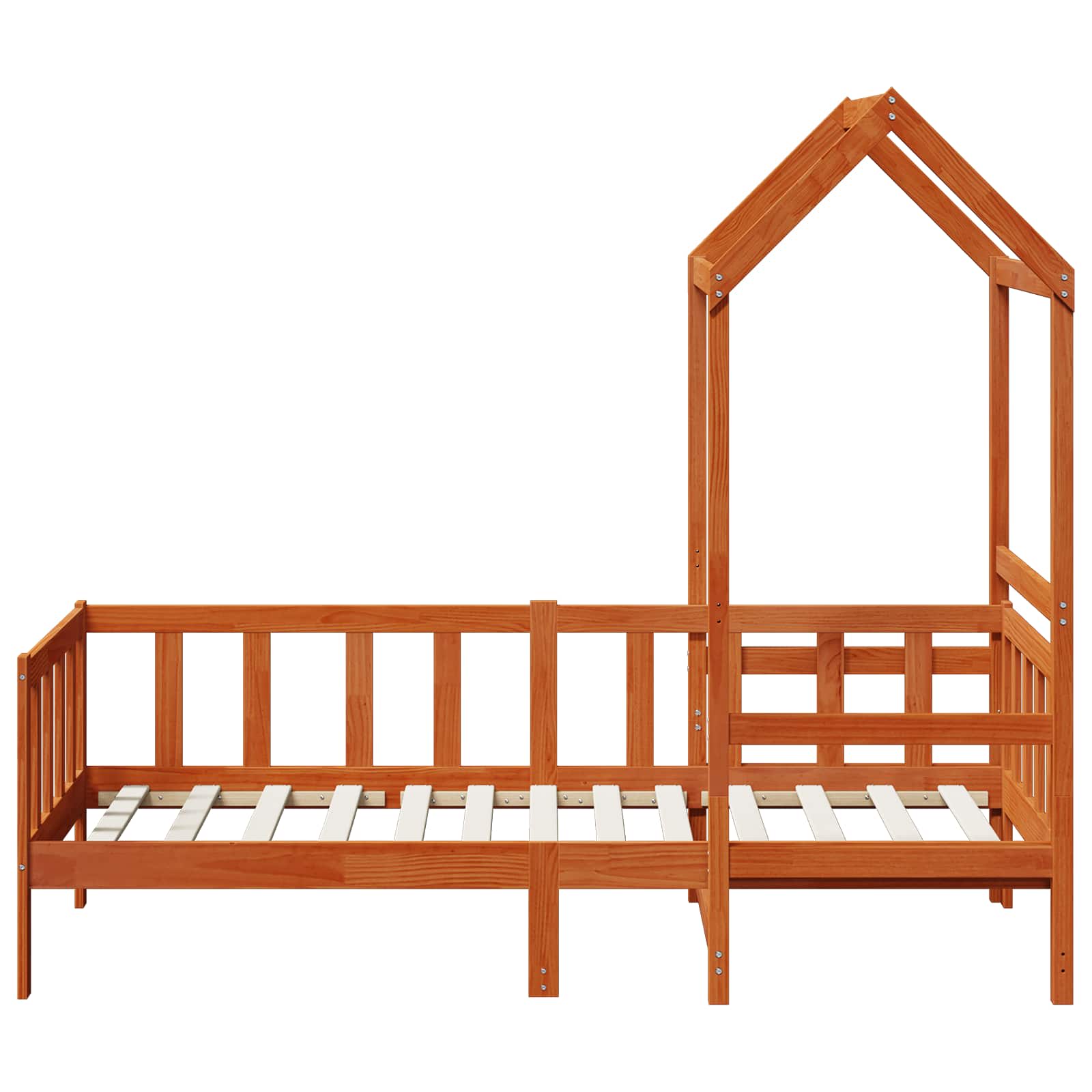 Set di Letto per il Giorno 2 pcs Marrone cerato Pino massello | homemem39