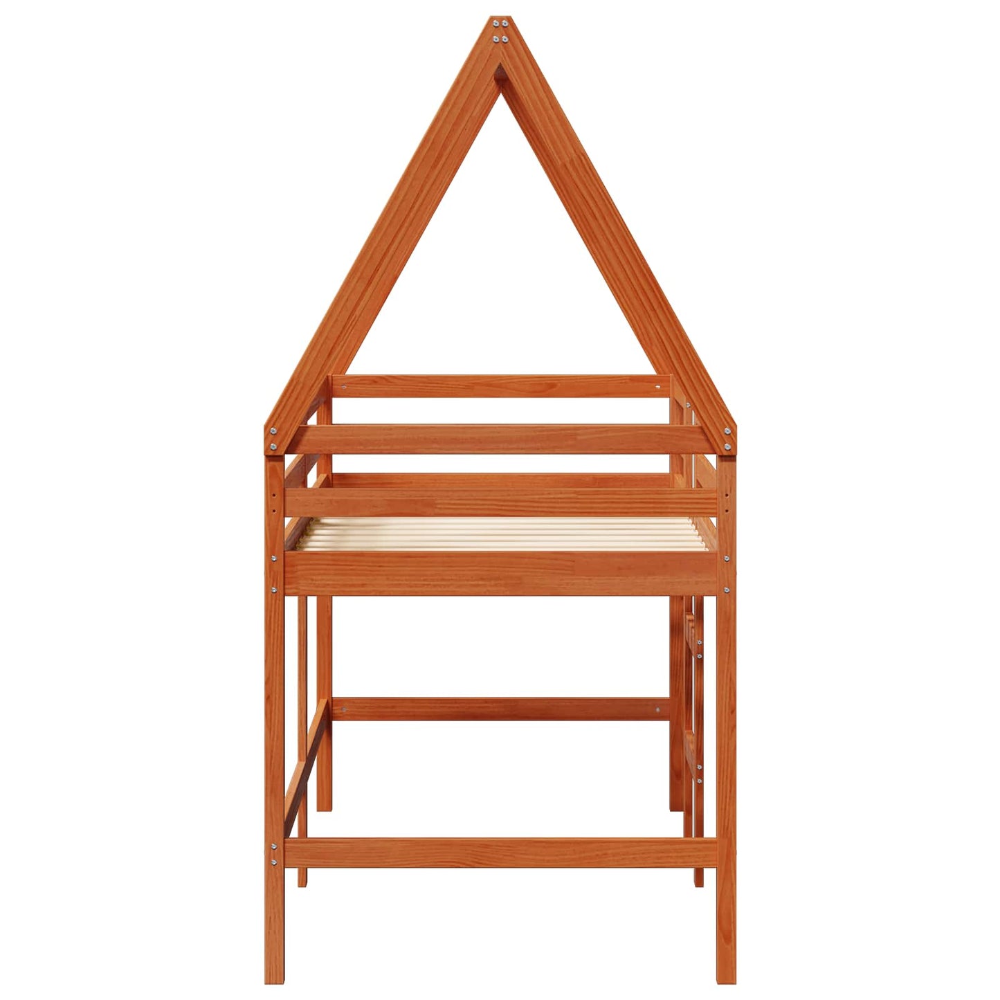 Struttura per letto soppalco Marrone Cera 90 x 190 cm | homemem39
