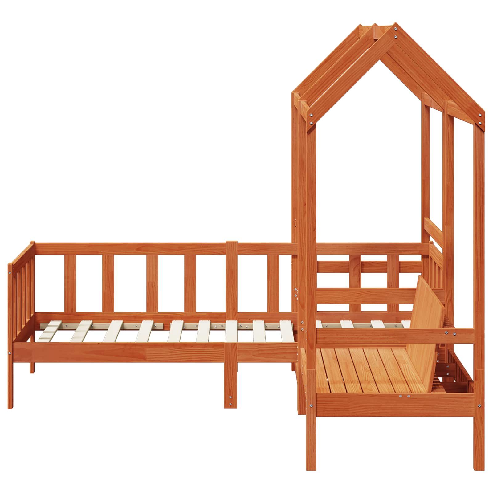 Set di Letto per il Giorno 3 pcs Marrone Cera | homemem39