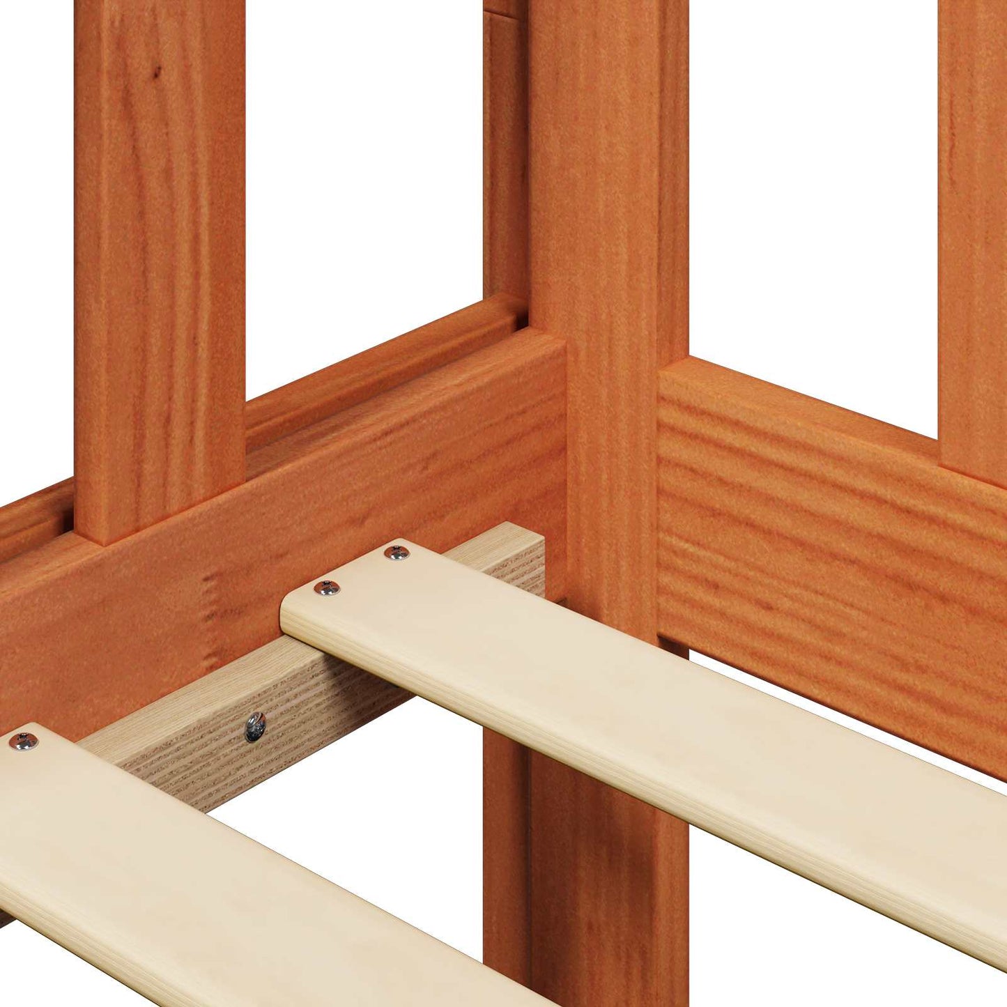 Set di Letto per il Giorno 2 pcs Marrone cerato Pino massello | homemem39