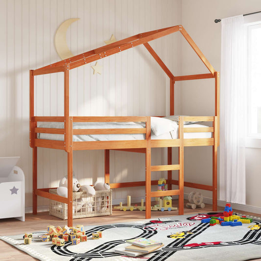 Struttura per letto soppalco Marrone Cerato 90 x 190 cm