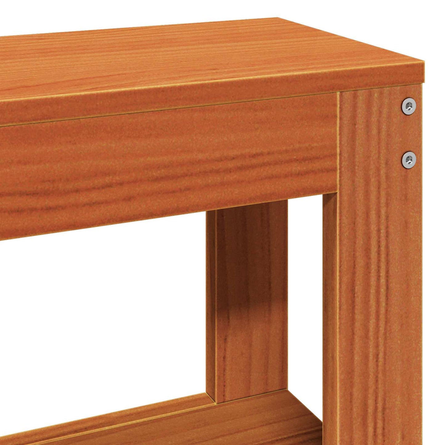 Struttura del letto con testiera Marrone cerato 150 x 200 cm