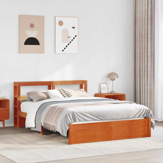 Struttura del letto con testiera Marrone cerato 150 x 200 cm | homemem39