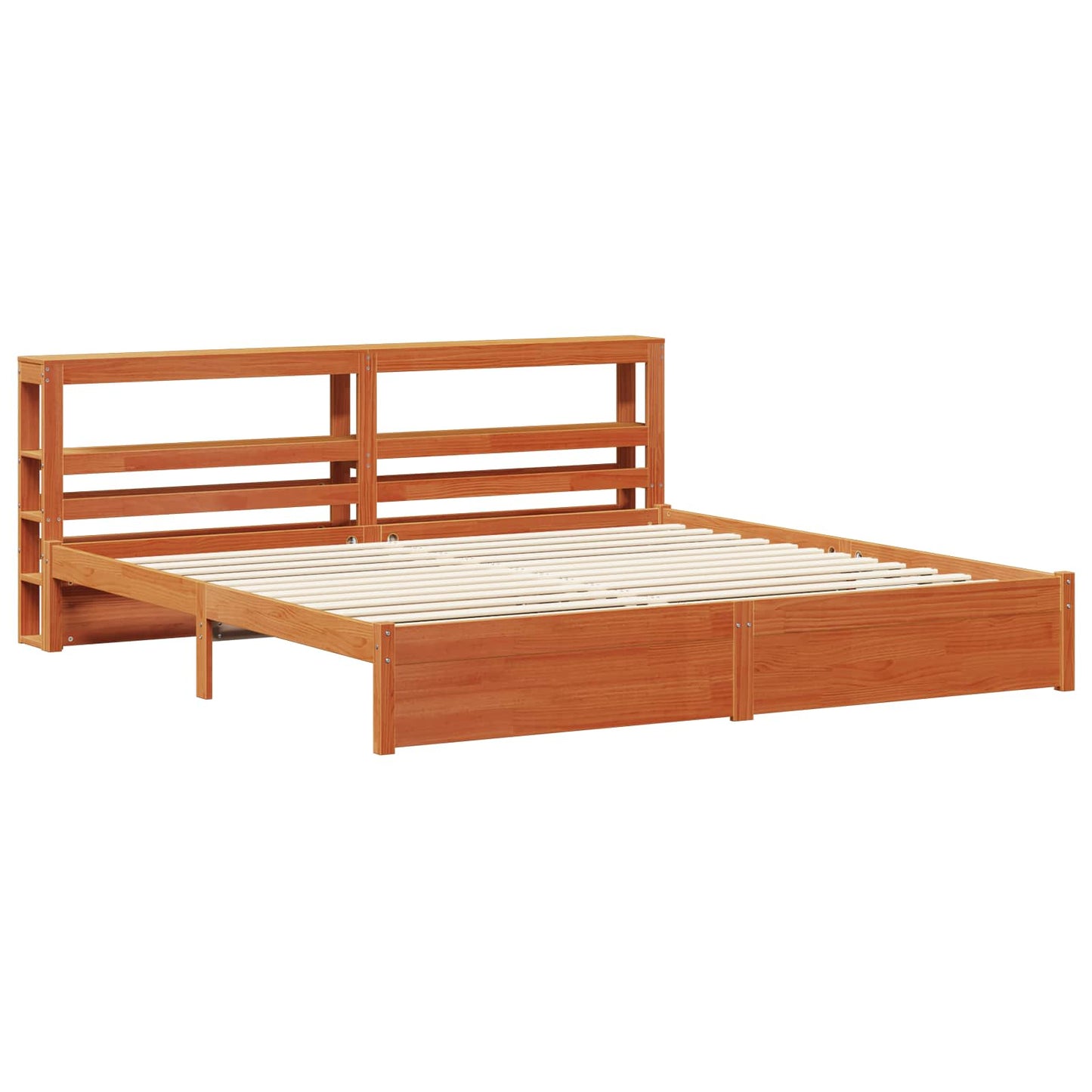 Struttura del letto con testiera Marrone cerato 180 x 200 cm | homemem39