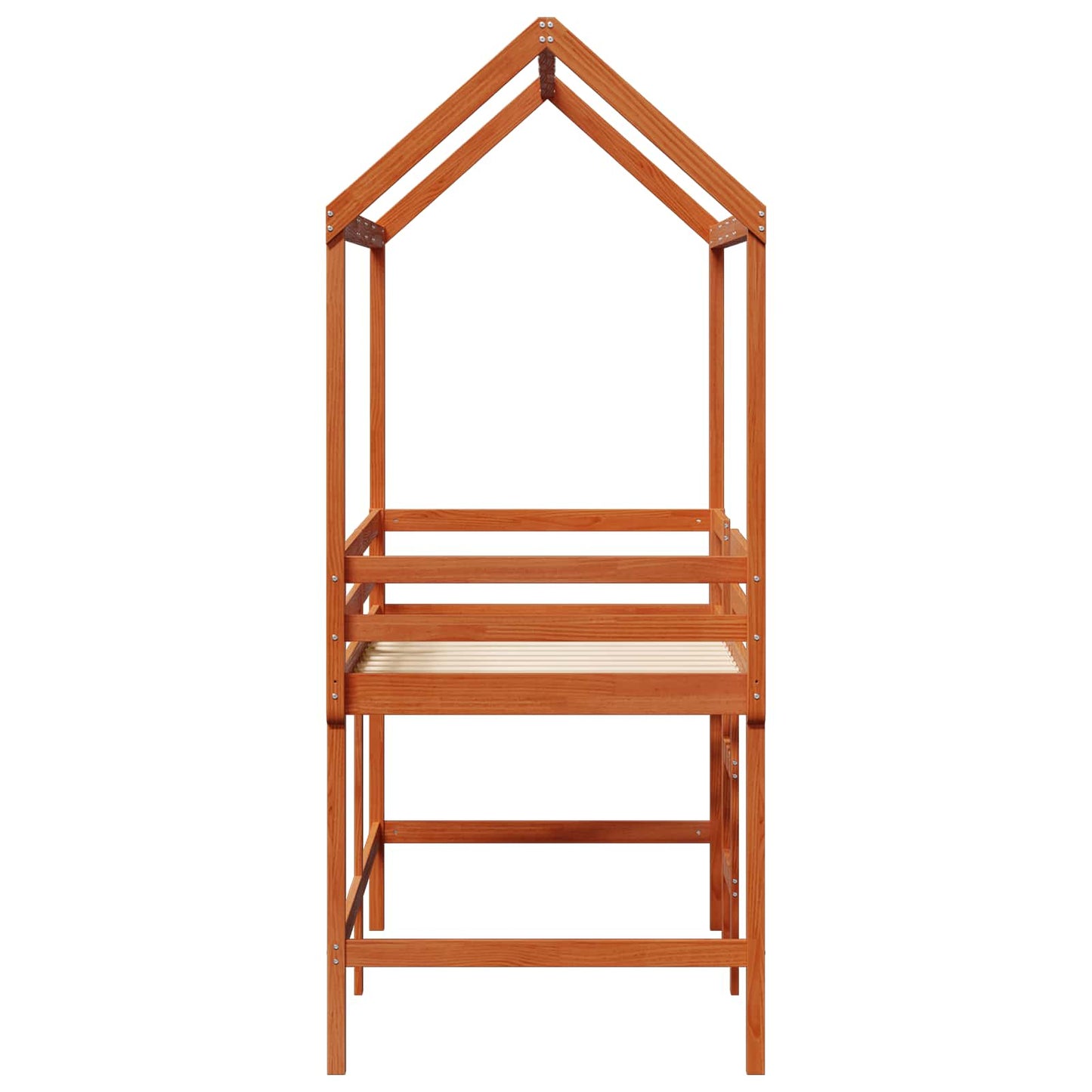 Struttura per letto soppalco Marrone Cera 90 x 190 cm | homemem39
