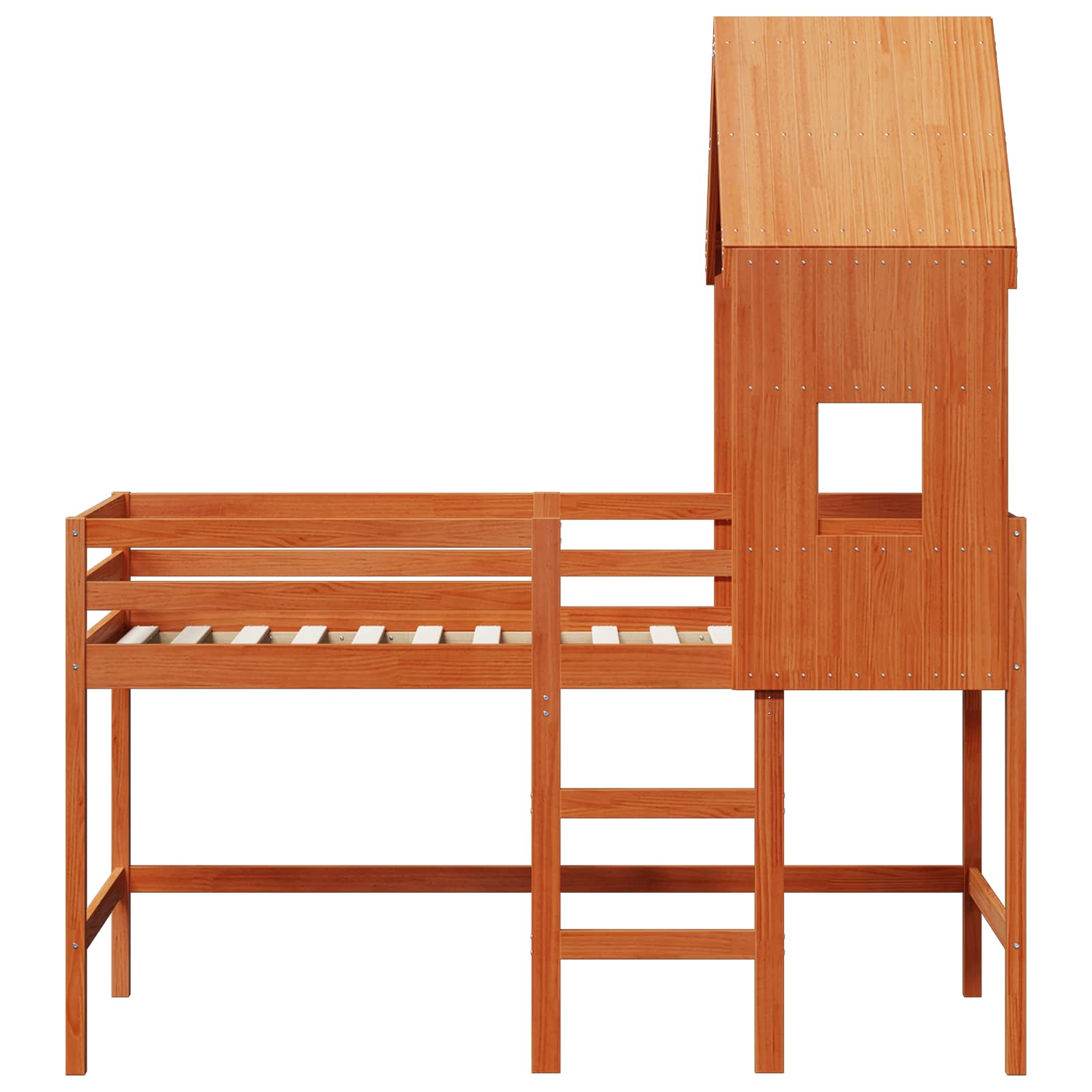 Struttura per letto soppalco Marrone Cera 90 x 190 cm | homemem39