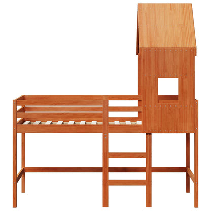 Struttura per letto soppalco Marrone Cera 90 x 190 cm | homemem39