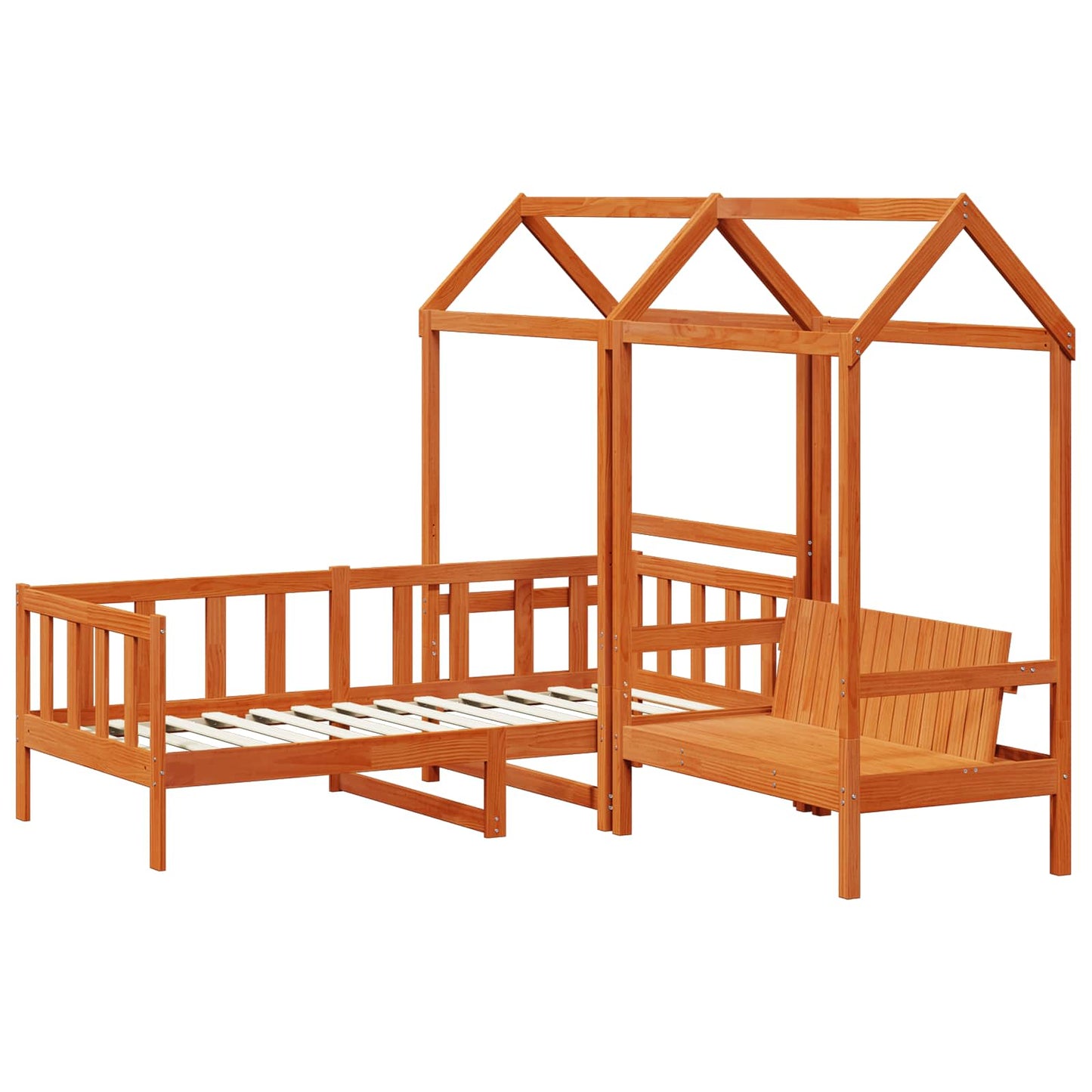 Set di Letto per il Giorno 3 pcs Marrone Cera | homemem39