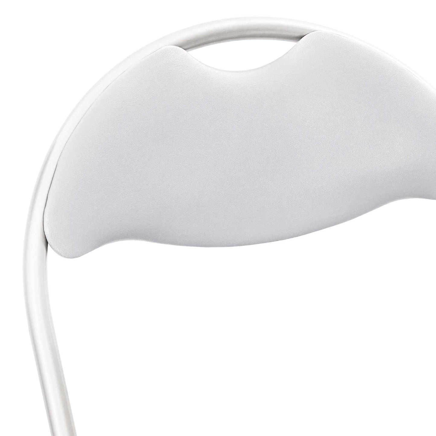 Sedia pieghevole 2 pcs Bianco e Grigio 48 x 43,5 x 81 cm