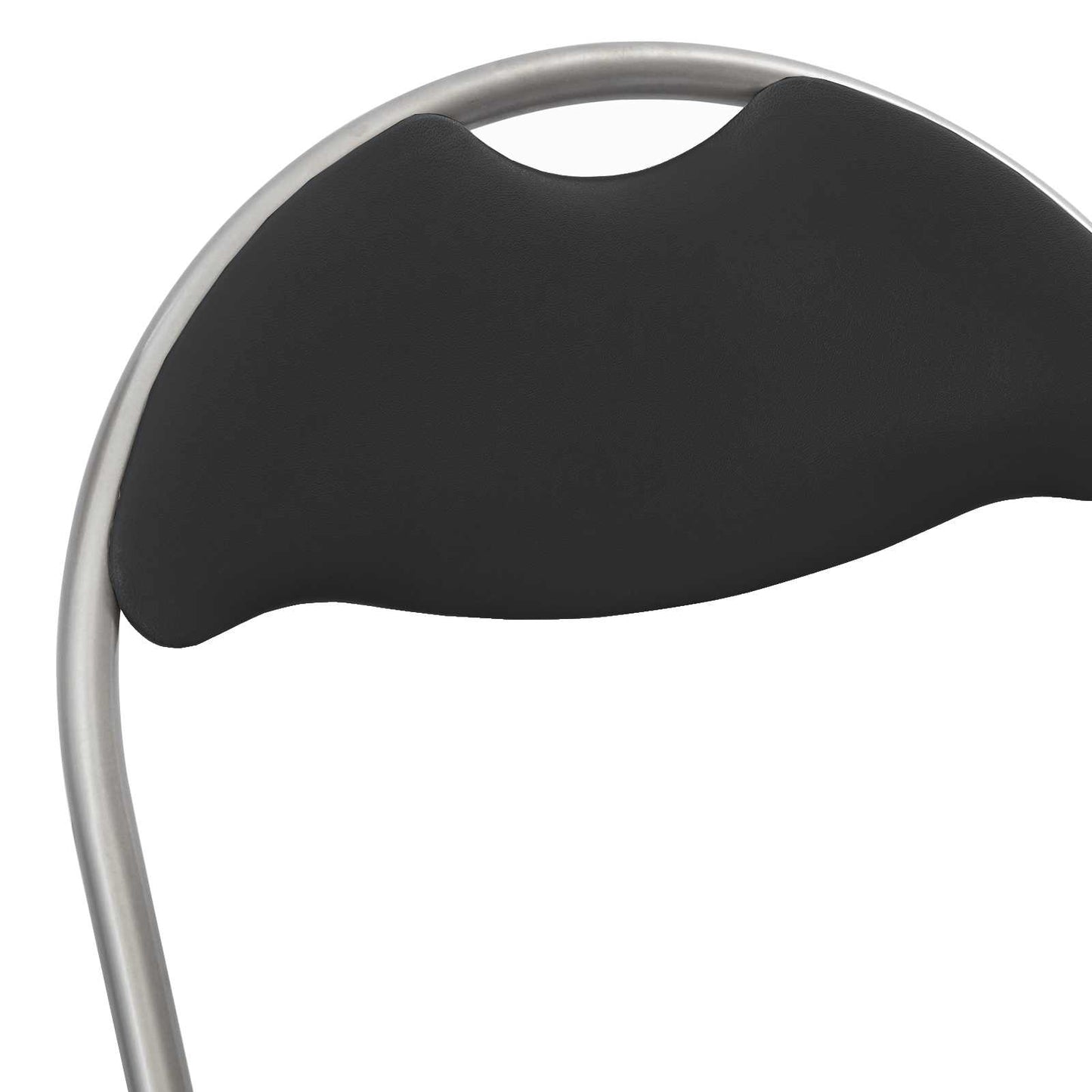 Sedia pieghevole 8 pcs Nero e Grigio 48 x 43,5 x 81 cm