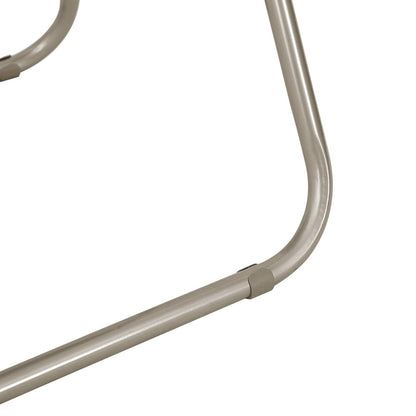 Sedia pieghevole 8 pcs Sabbia 48 x 43,5 x 81 cm Pelle Sintetica