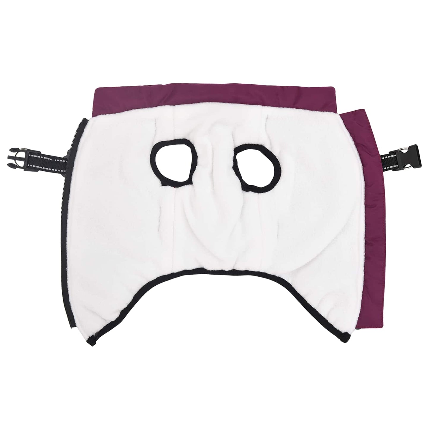 Cappotto per Cani Viola L32 Pile e Poliestere