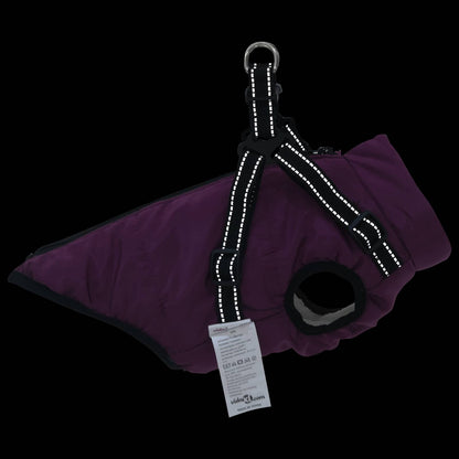 Cappotto per Cani Viola L36 Pile e Poliestere | homemem39