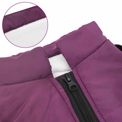 Cappotto per Cani Viola L40 Pile e Poliestere | homemem39