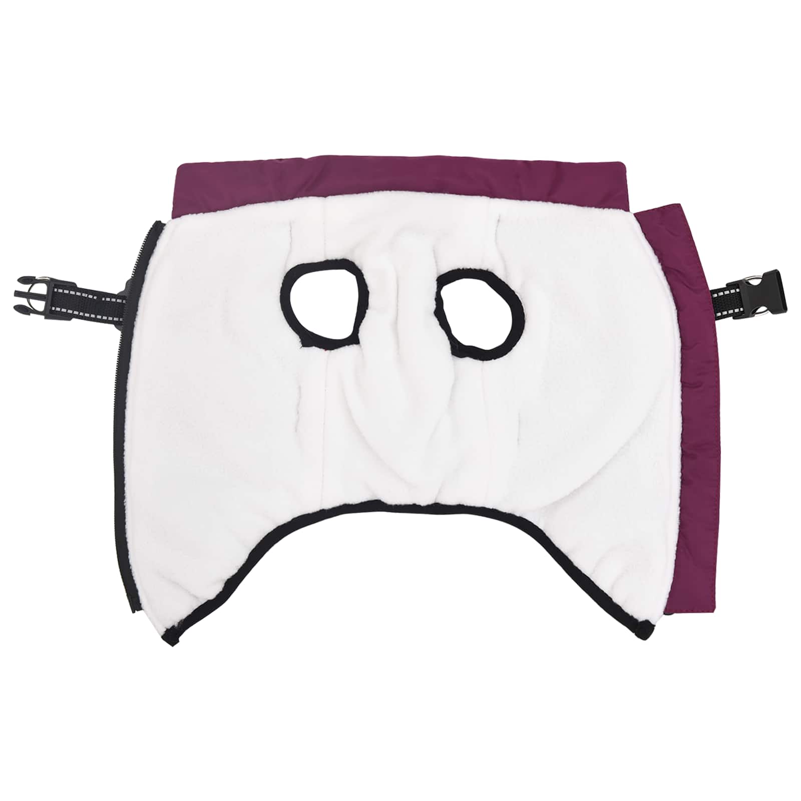 Cappotto per Cani Viola L40 Pile e Poliestere | homemem39
