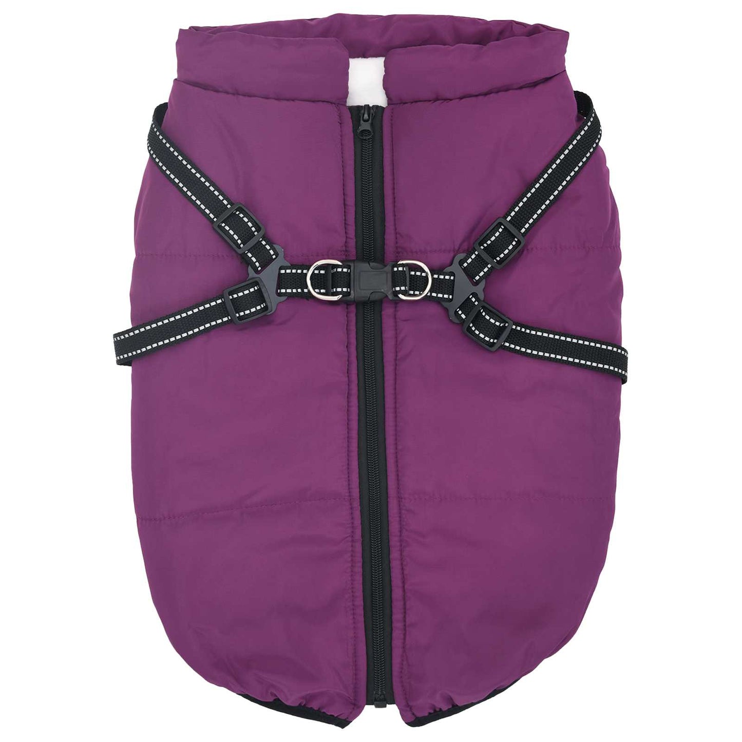 Cappotto per Cani Viola L44 Pile e Poliestere | homemem39