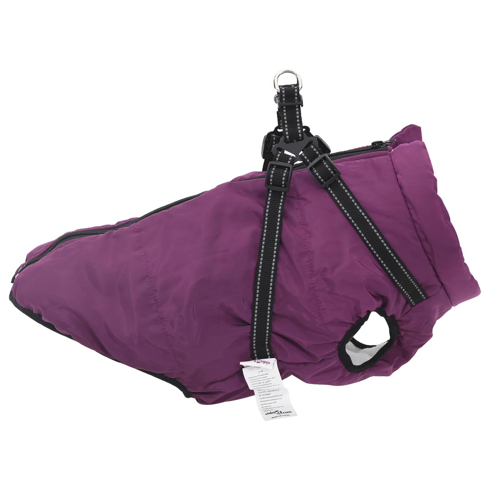 Cappotto per Cani Viola L44 Pile e Poliestere | homemem39