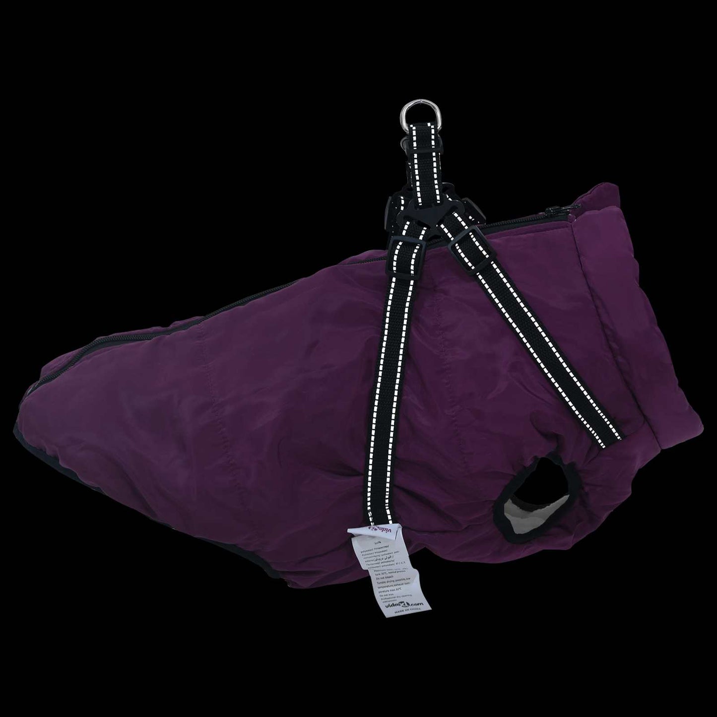 Cappotto per Cani Viola L52 Pile e Poliestere | homemem39