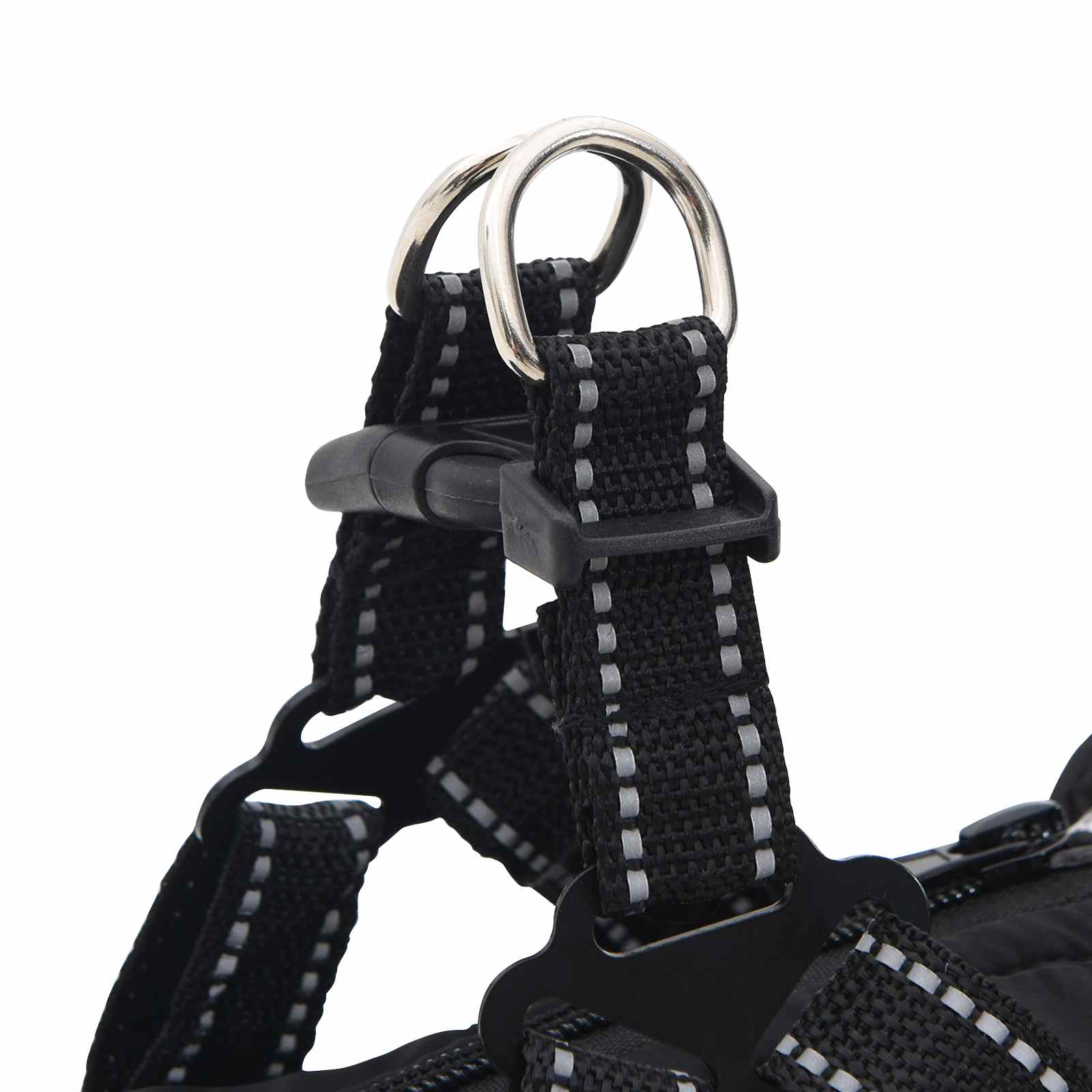 Cappotto per Cani Nero L40 Pile e Poliestere | homemem39