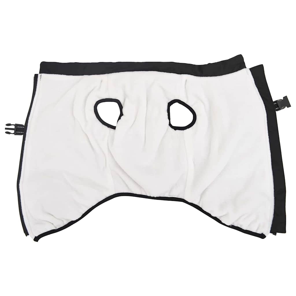 Cappotto per Cani con imbracatura Nero 6XL Pile e Poliestere