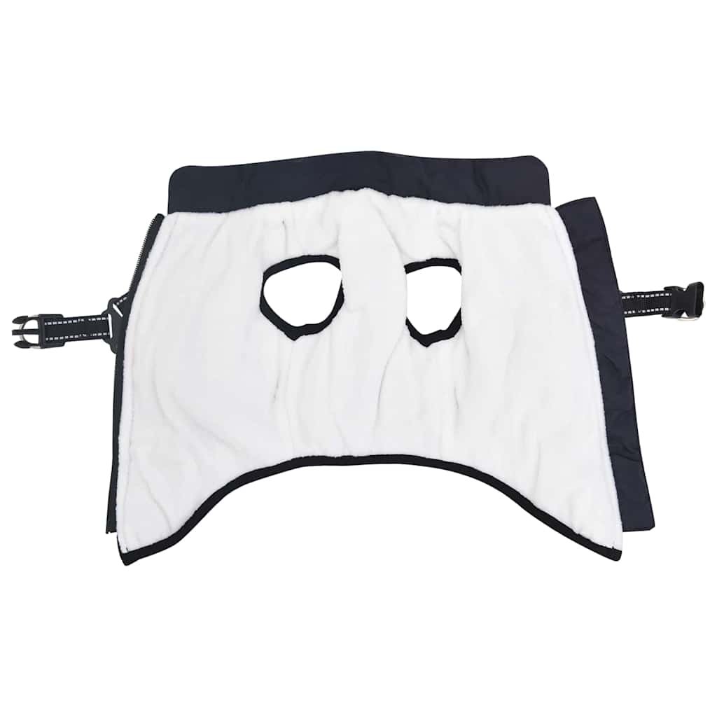 Cappotto per Cani con imbracatura Blu navy L Pile e Poliestere