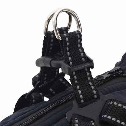 Cappotto per Cani Blu navy 2XL Pile e Poliestere