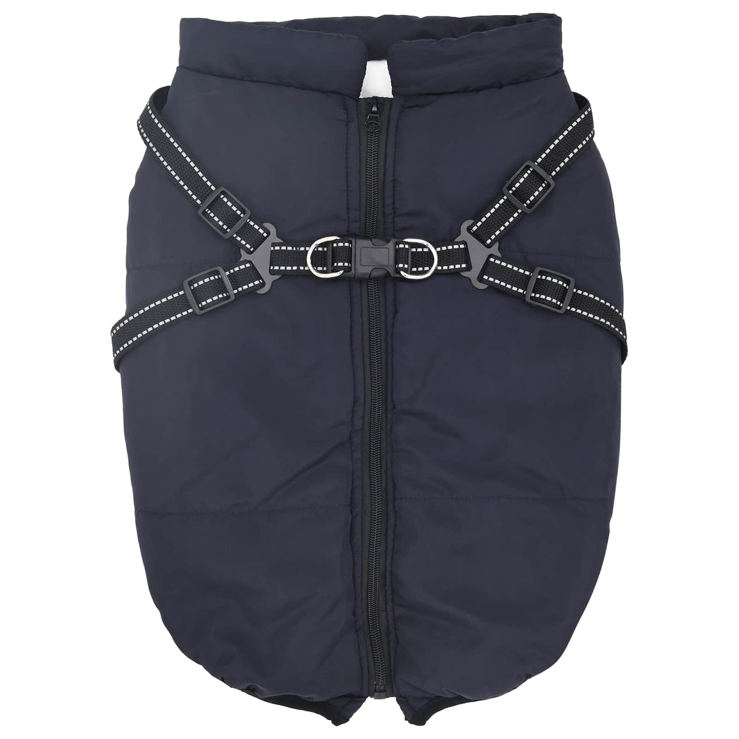 Cappotto per Cani Blu navy L44 Pile e Poliestere | homemem39