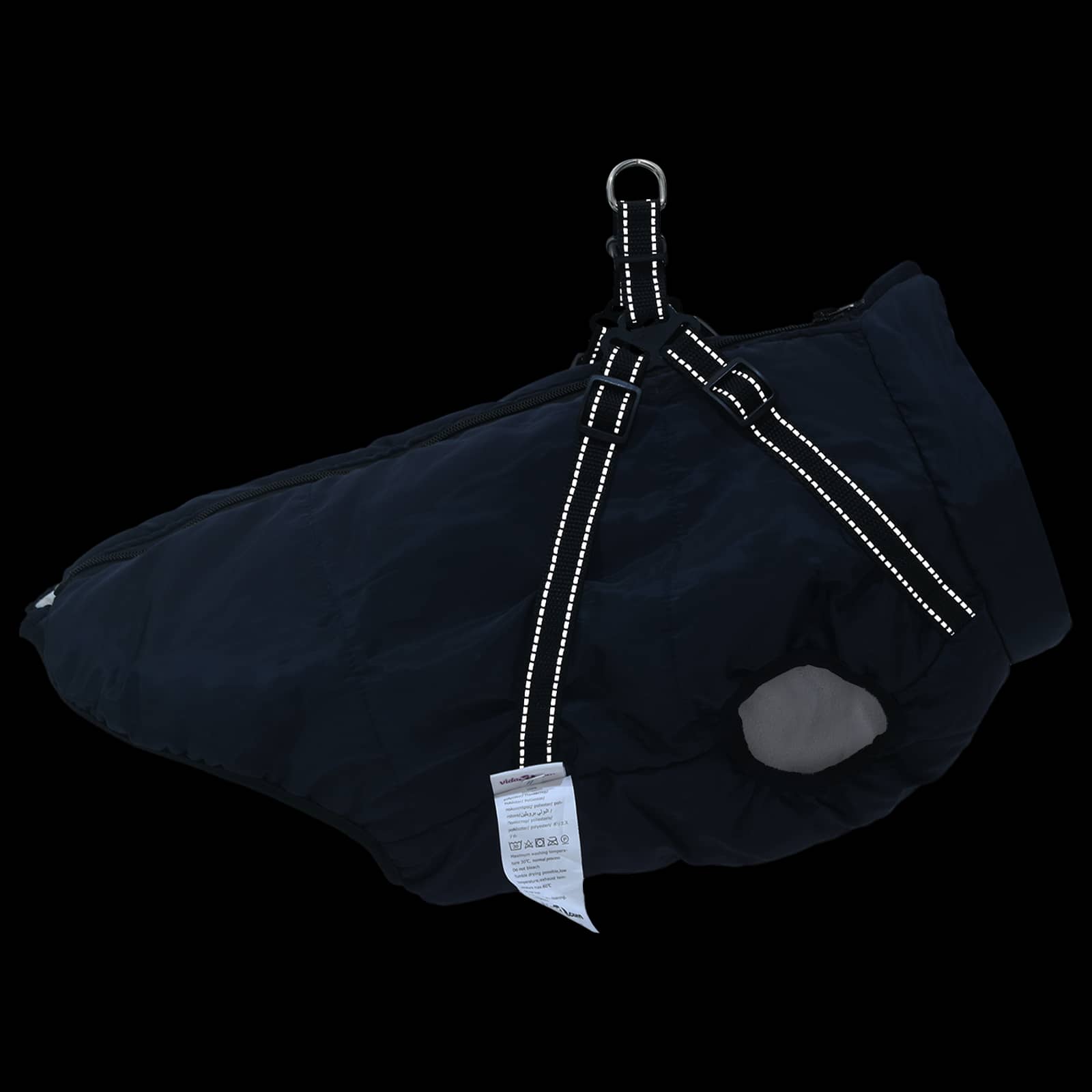 Cappotto per Cani Blu navy L44 Pile e Poliestere | homemem39