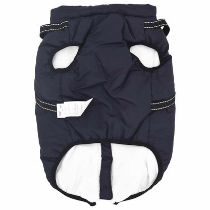 Cappotto per Cani Blu navy 4XL Pile e Poliestere
