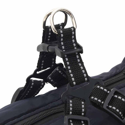 Cappotto per Cani Blu navy 5XL Pile e Poliestere