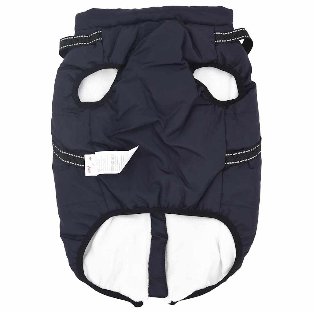 Cappotto per Cani Blu navy 5XL Pile e Poliestere