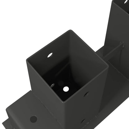 Aiuto per Impilare Legna 12 pz Antracite 34 x 10 x 15 cm | homemem39