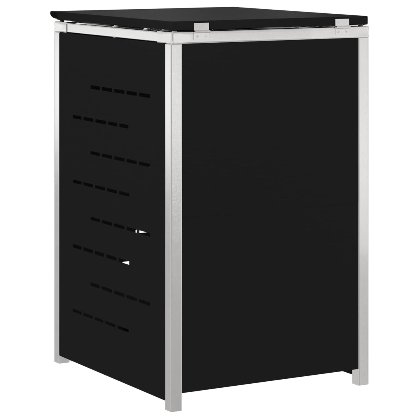 Stoccaggio contenitore a ruote Nero 77,5 x 69 x 112,5 cm | homemem39