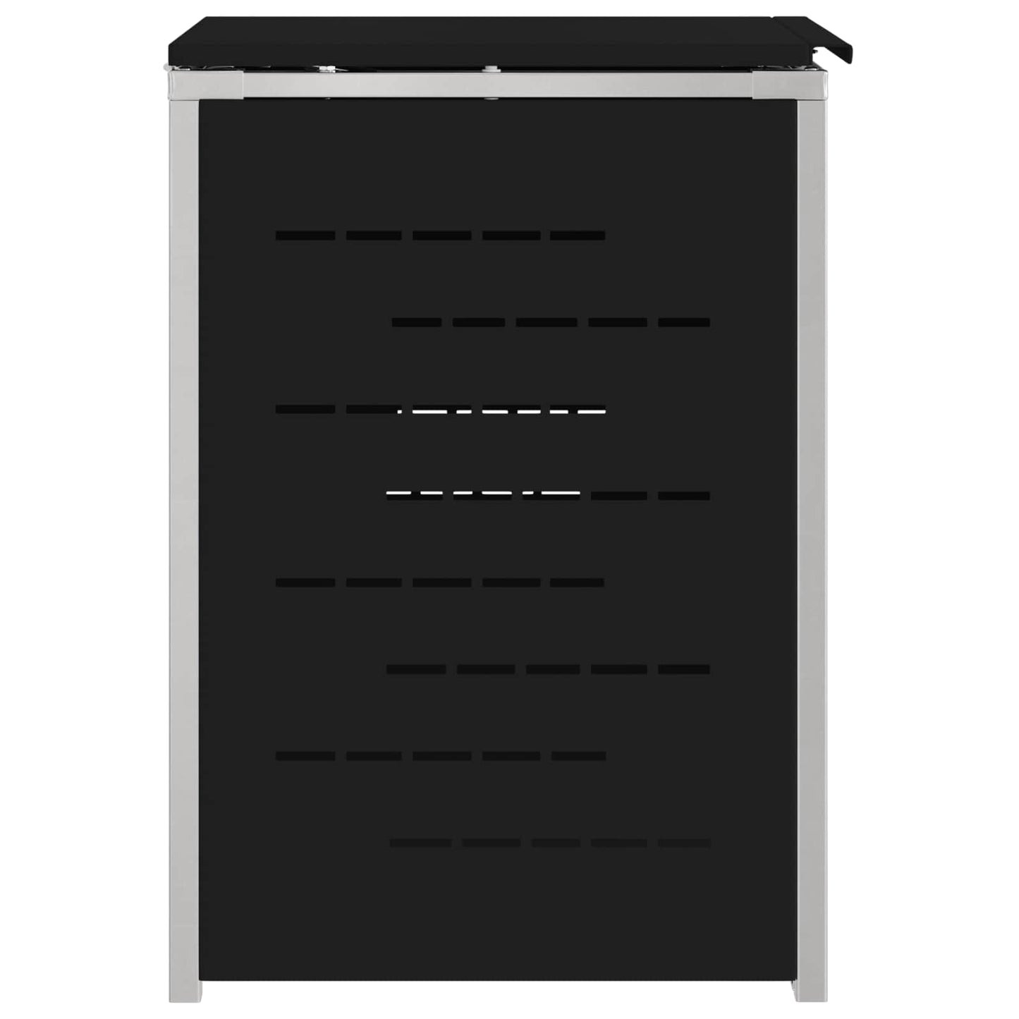 Stoccaggio contenitore a ruote Nero 77,5 x 69 x 112,5 cm | homemem39
