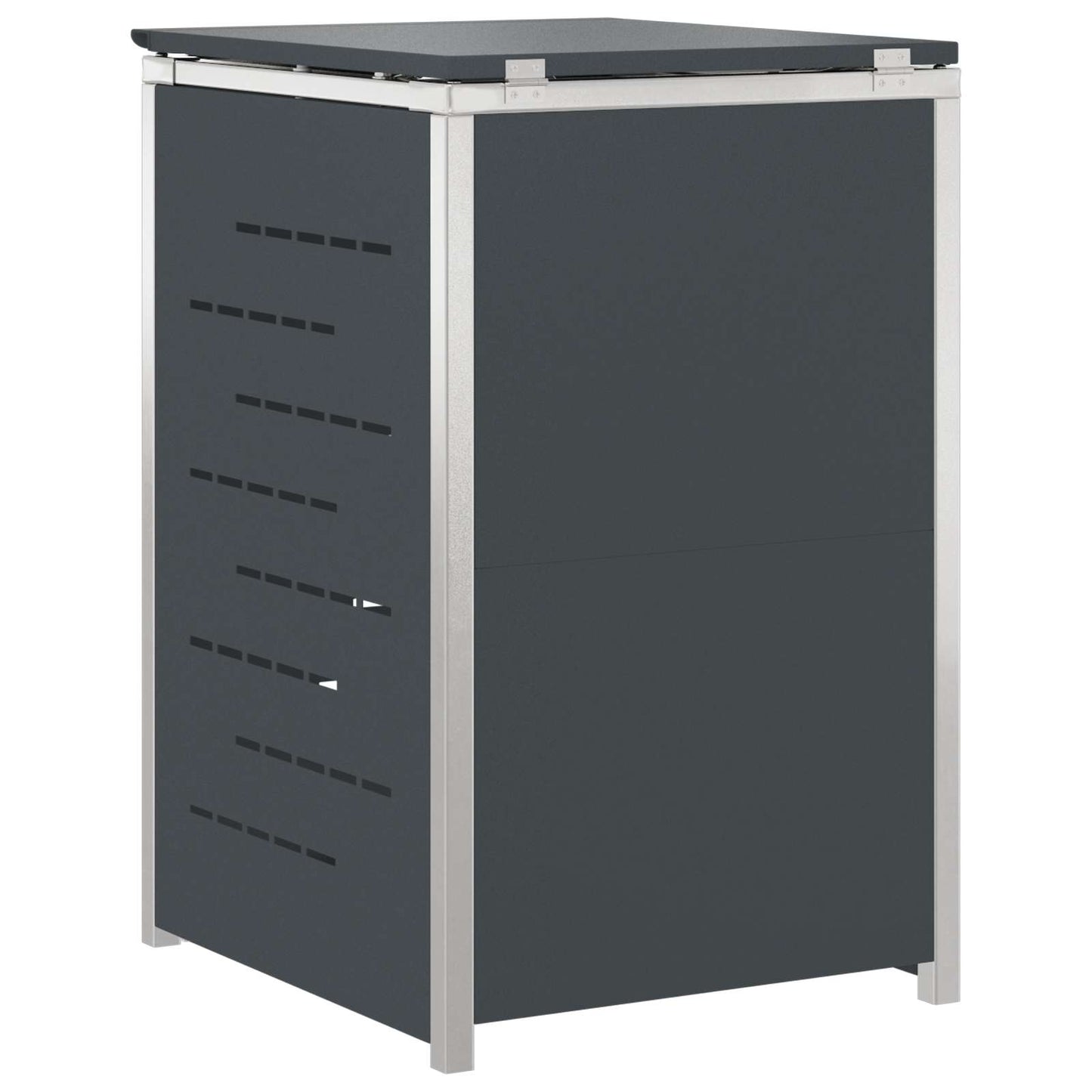 Stoccaggio contenitore a ruote Antracite 77,5 x 69 x 112,5 cm | homemem39