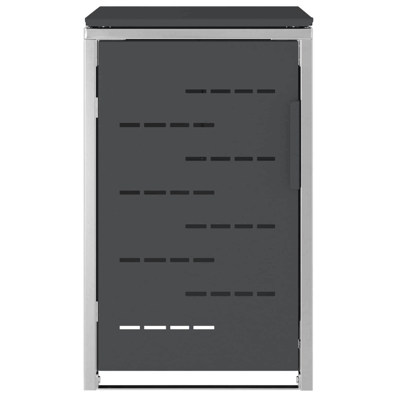 Stoccaggio contenitore a ruote Antracite 77,5 x 69 x 112,5 cm | homemem39