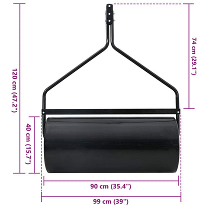 Rullo per Giardino 120 x 99 cm 110 L Ferro