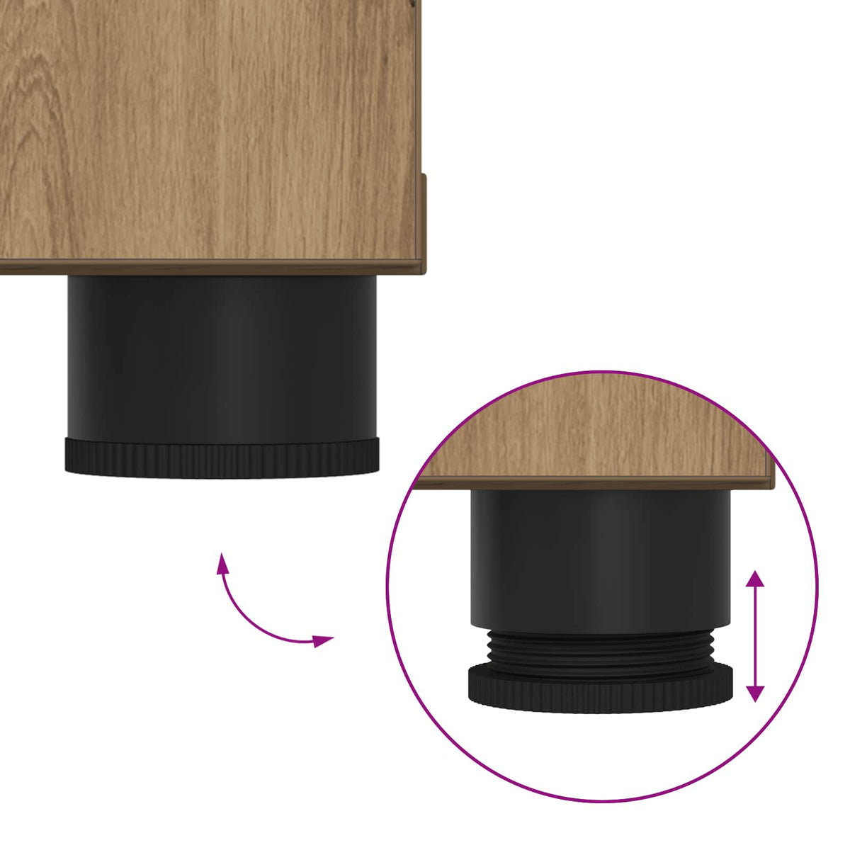Panca per scarpe con cuscino Rovere Artigianale