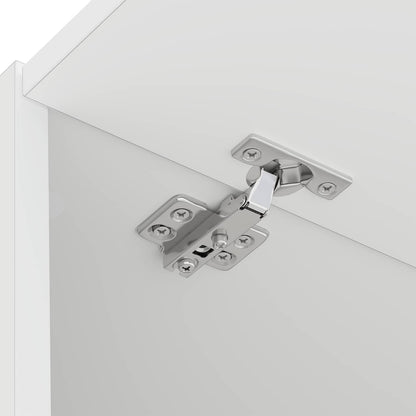 Mobiletto per lavatrice con porta Bianco 67,5 x 68 x 200 cm | homemem39