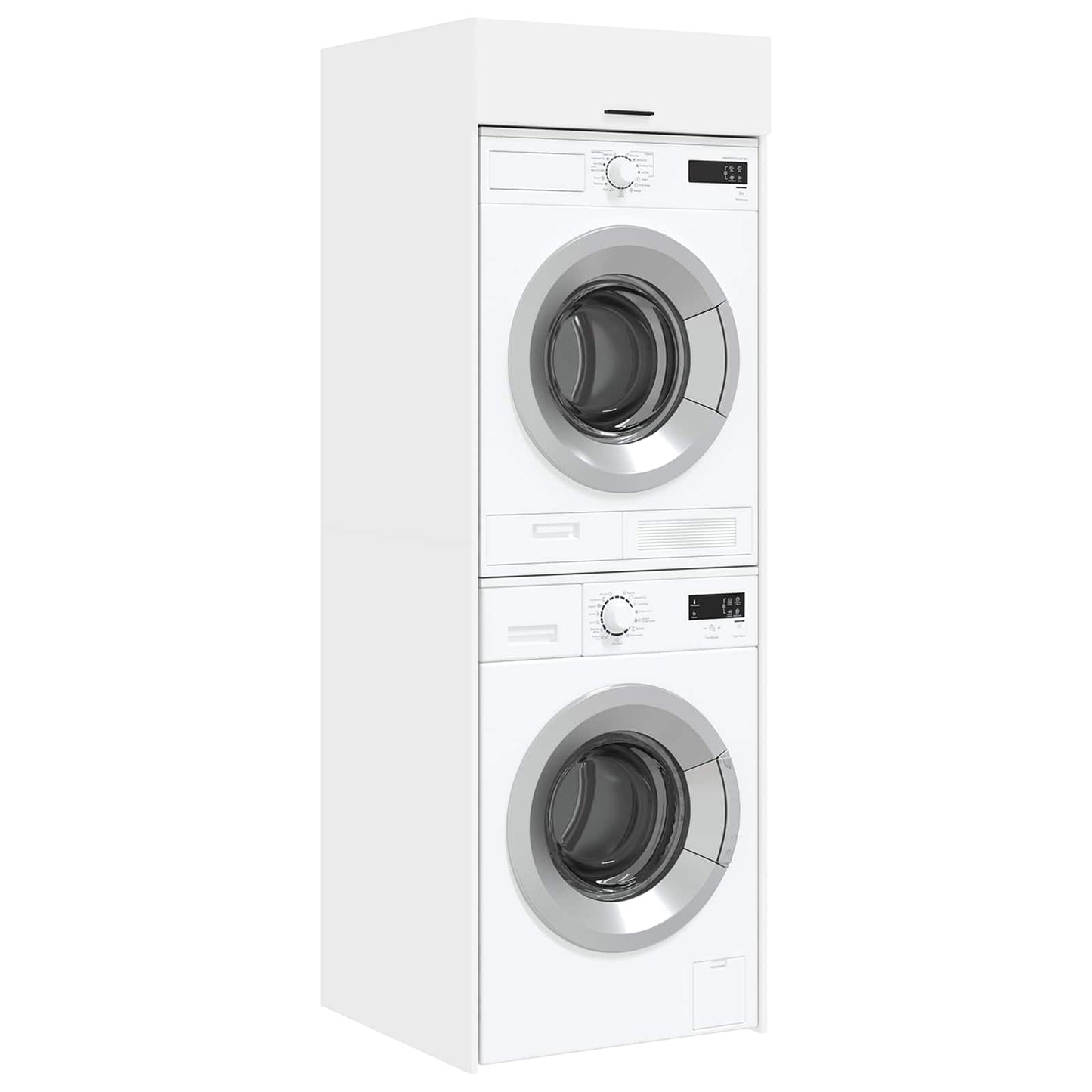 Mobiletto per lavatrice con porta Bianco 67,5 x 68 x 200 cm | homemem39
