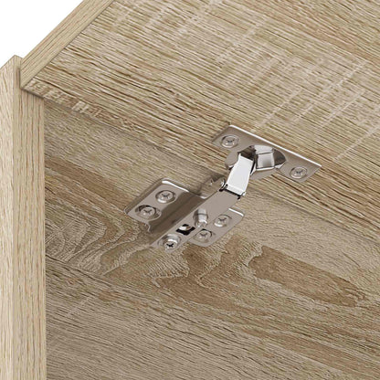 Mobiletto per lavatrice con porta Sonoma 67,5 x 68 x 200 cm | homemem39