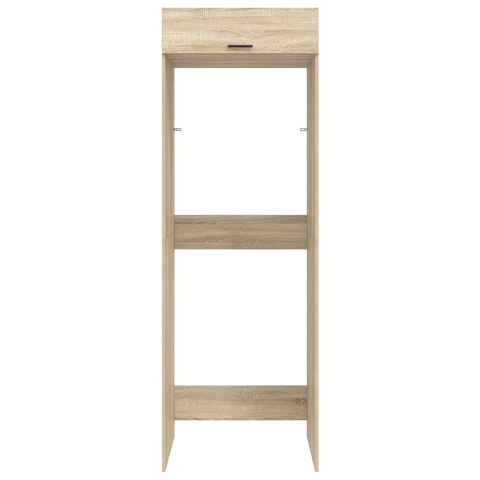 Mobiletto per lavatrice con porta Sonoma 67,5 x 68 x 200 cm | homemem39