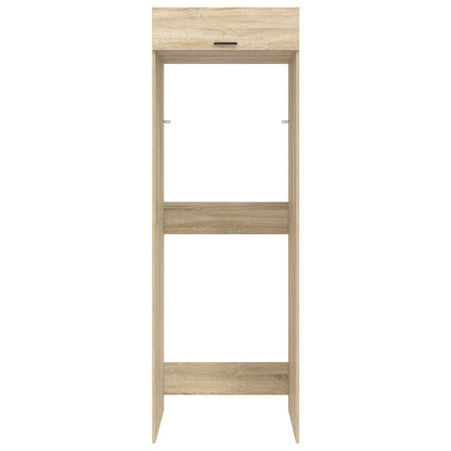 Mobiletto per lavatrice con porta Sonoma 67,5 x 68 x 200 cm | homemem39